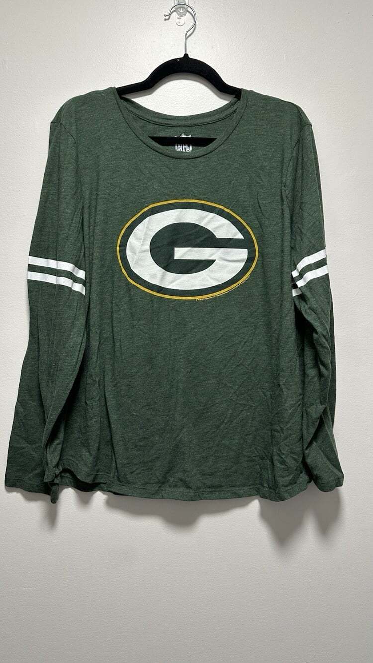 NFL Green Bay Packers Long Sleeve Tee Shirt Women’s Size XXL
